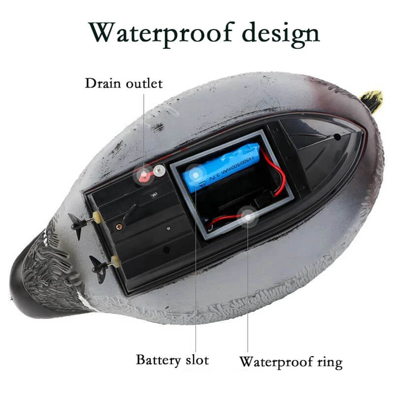 2-in-1 Duck RC Boat – Remote Control Duck & Speed Boat