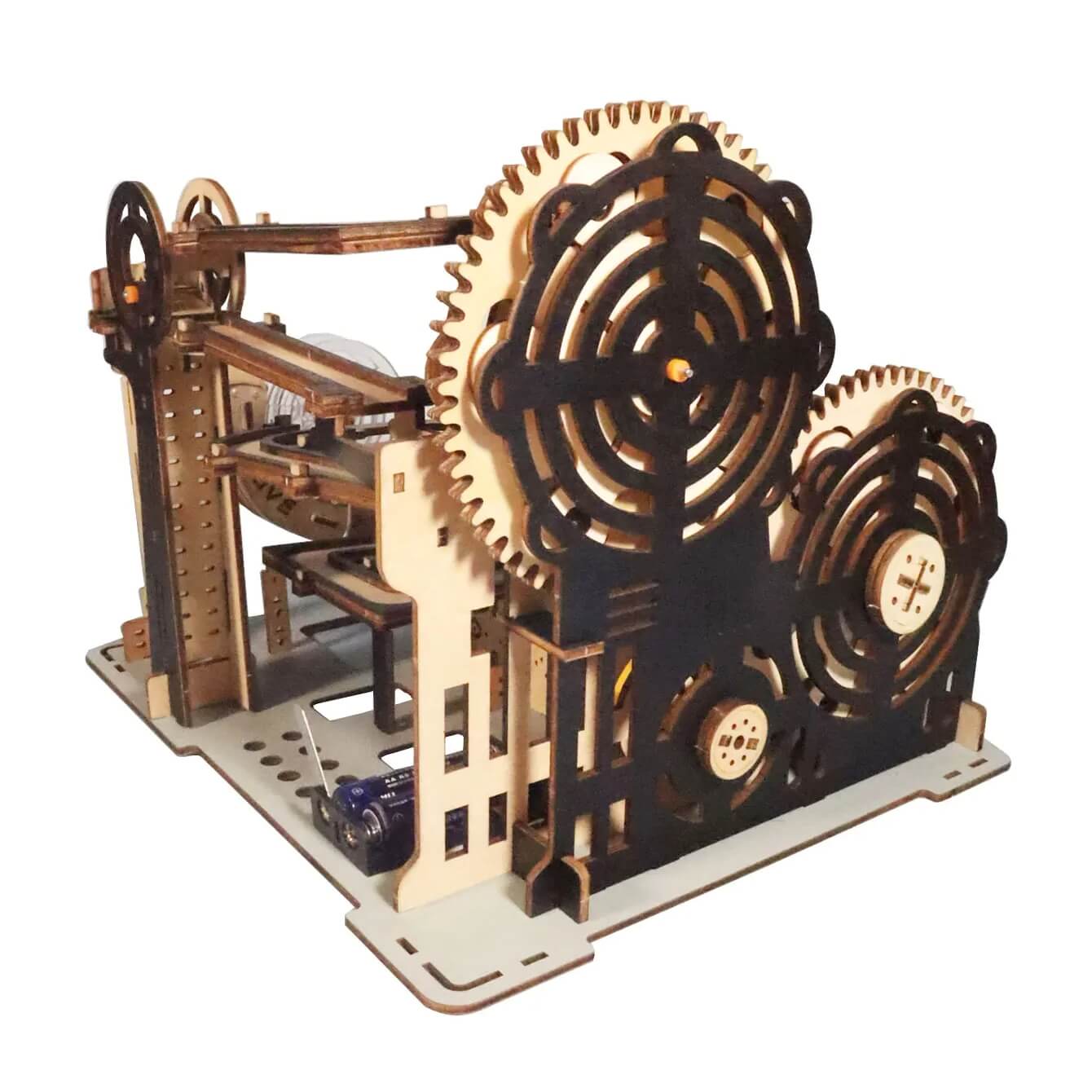 Electric Marble Run Model 3D Wooden Puzzle Kit