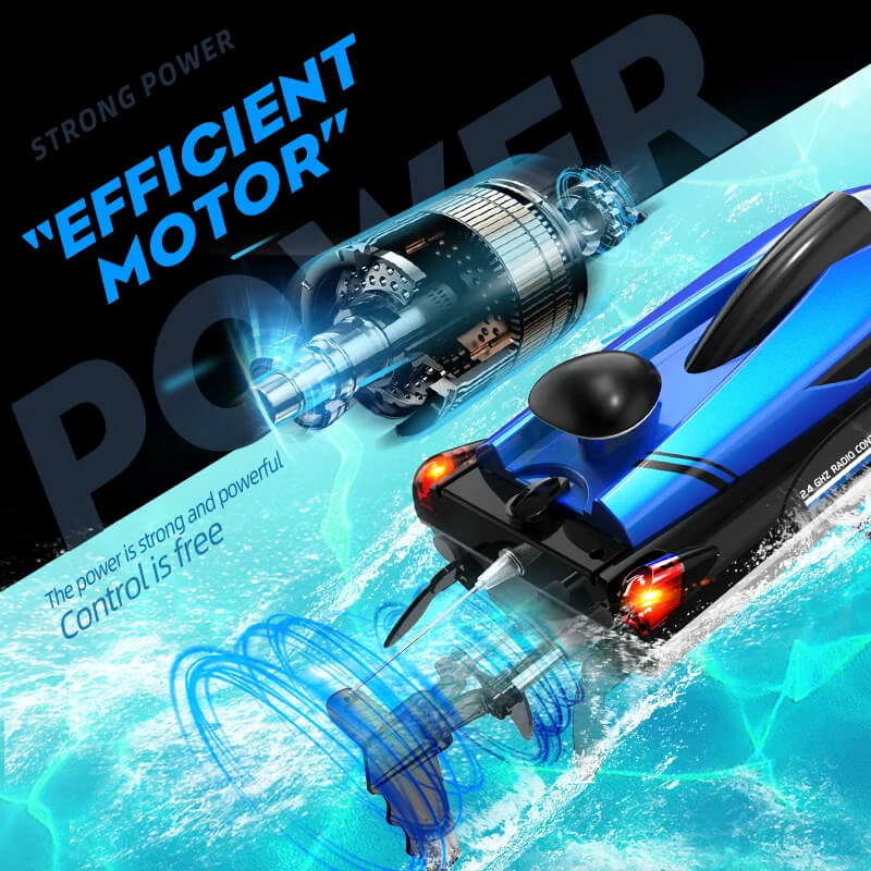 HJ808 25km/h High-Speed RC Boat