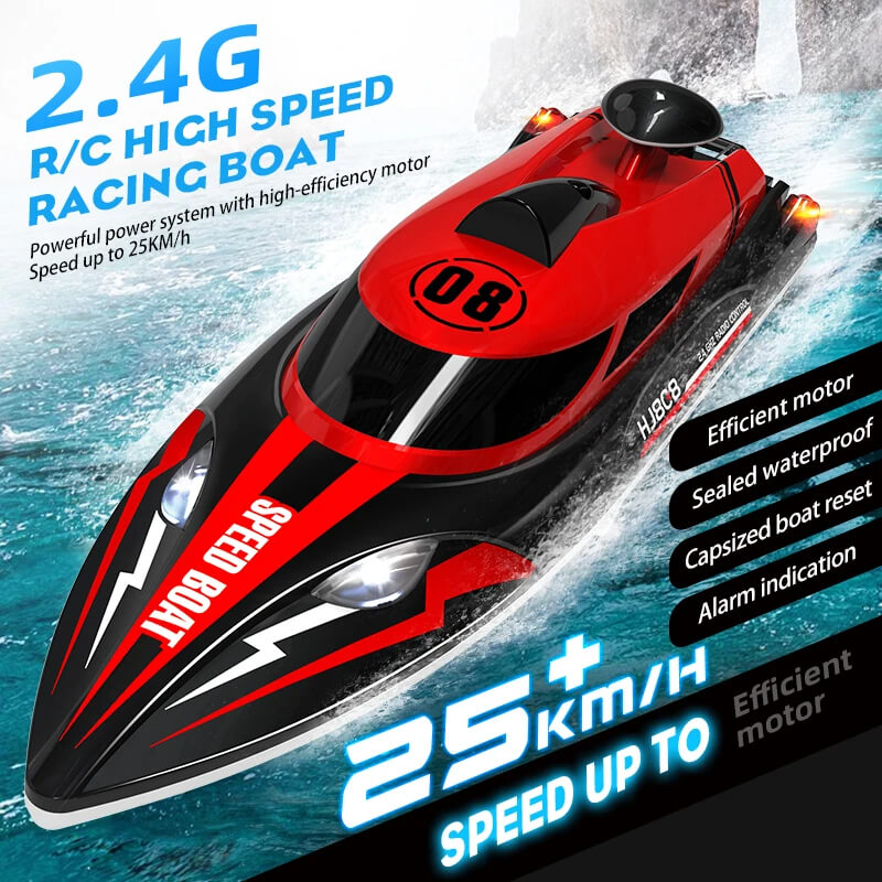 HJ808 25km/h High-Speed RC Boat
