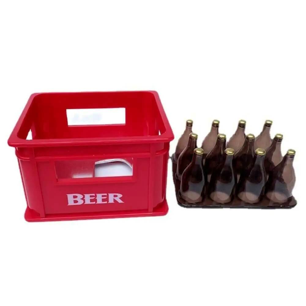 1:12 Scale Beer Crate Basket – Simulation Accessory for RC & Scale Models