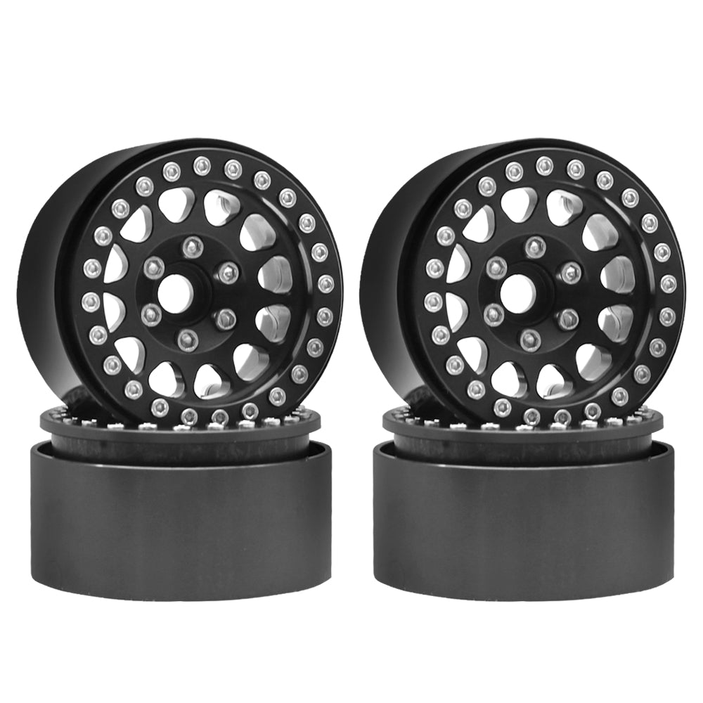 Metal Bead lock 1.9inch Wheel Rims for 1/10 RC Rock Crawler