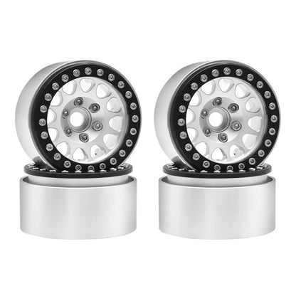 Metal Bead lock 1.9inch Wheel Rims for 1/10 RC Rock Crawler