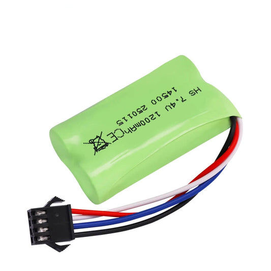 14500 7.4V 1200mAh Battery with SM-4P Plug