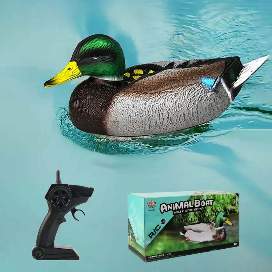 2-in-1 Duck RC Boat – Remote Control Duck & Speed Boat