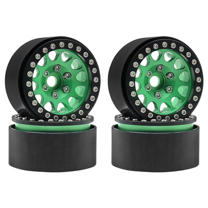 Metal Bead lock 1.9inch Wheel Rims for 1/10 RC Rock Crawler