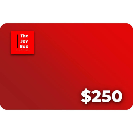 The Joy Box e-Gift Card $250