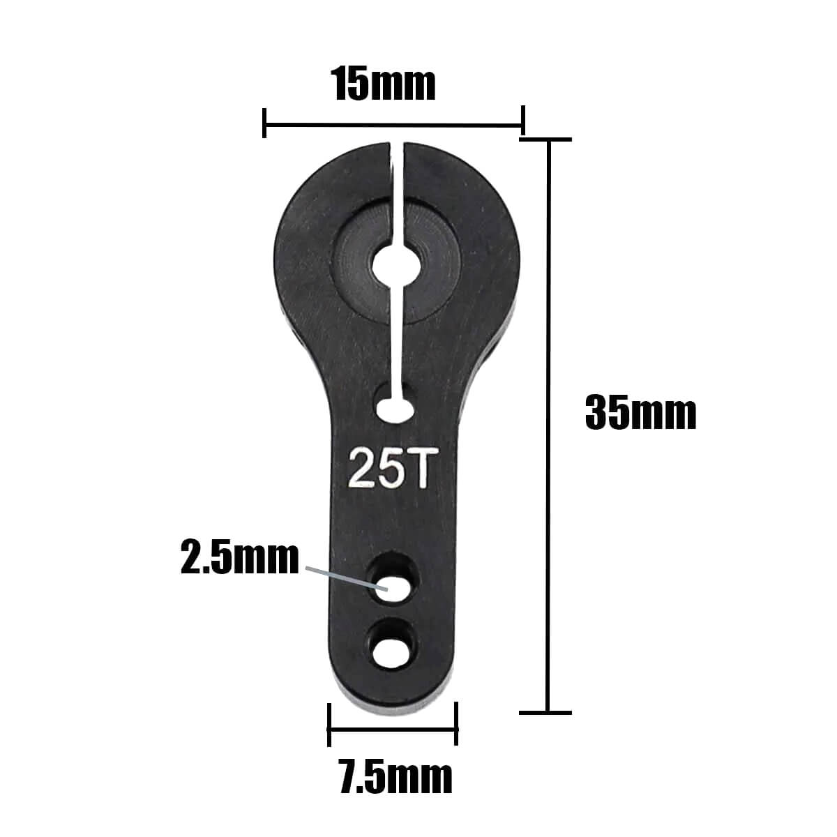 25T Aluminium RC Metal Servo Arm