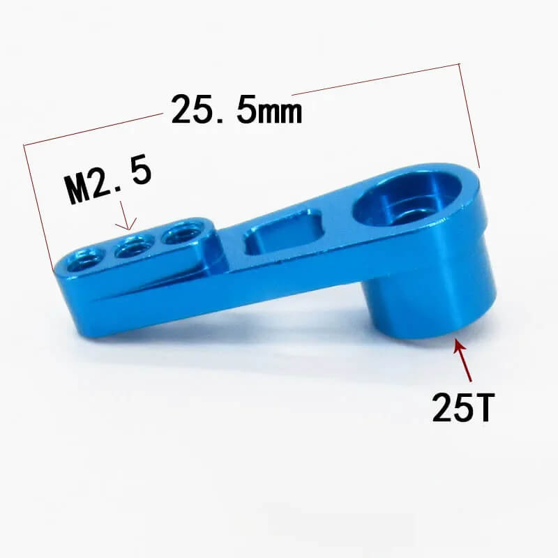 25T M2.5 Metal RC Aluminium Servo Arm