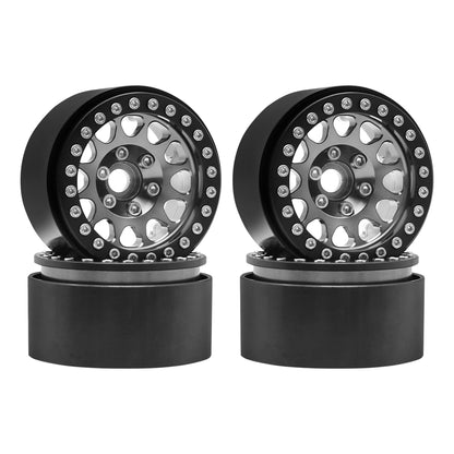 1.9″ Aluminum Beadlock Crawler Wheels (4pc) (Red/Black) – Amazing RC 1.9″ Aluminum Beadlock Crawler Wheels (4pc) (Red/Black) – Amazing RC