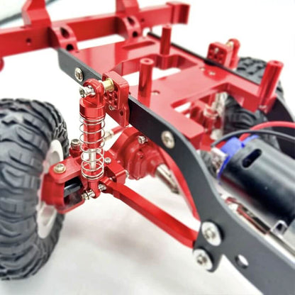 4x Shock Absorbers with Extended Mount Seats for WPL & MN Models RC Rock Crawlers