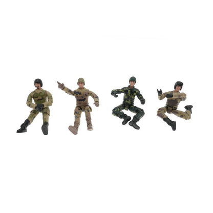 4-Piece Scale Driver Figure Set for 1/12 and 1/16 RC Crawlers