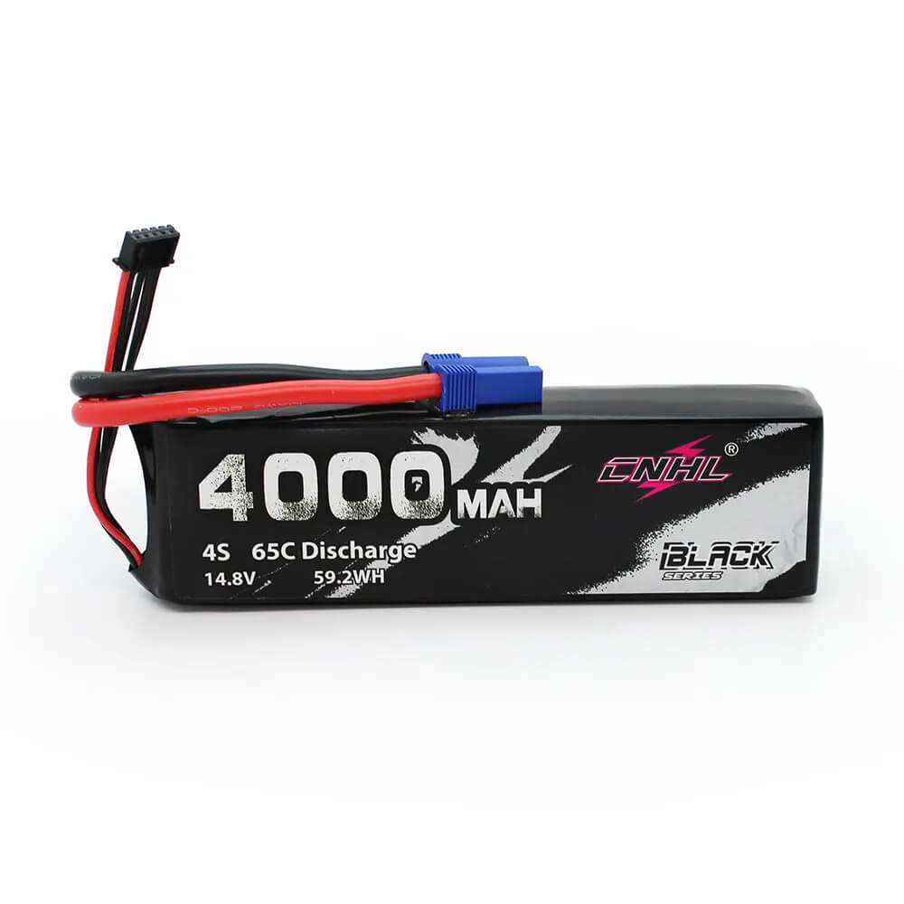 CNHL 4000mAh 4S 14.8V 65C Lipo Battery With EC5 Plug