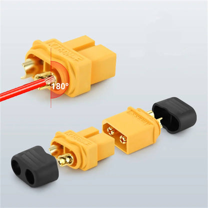 5 Pairs XT60H Connector Plugs with Sheath Housing