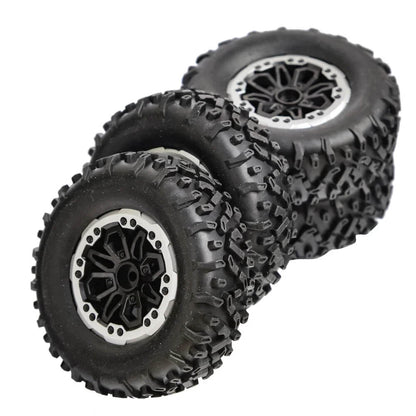 64mm Soft Tire Wheel Set for MN Models & WPL RC Rock Crawlers