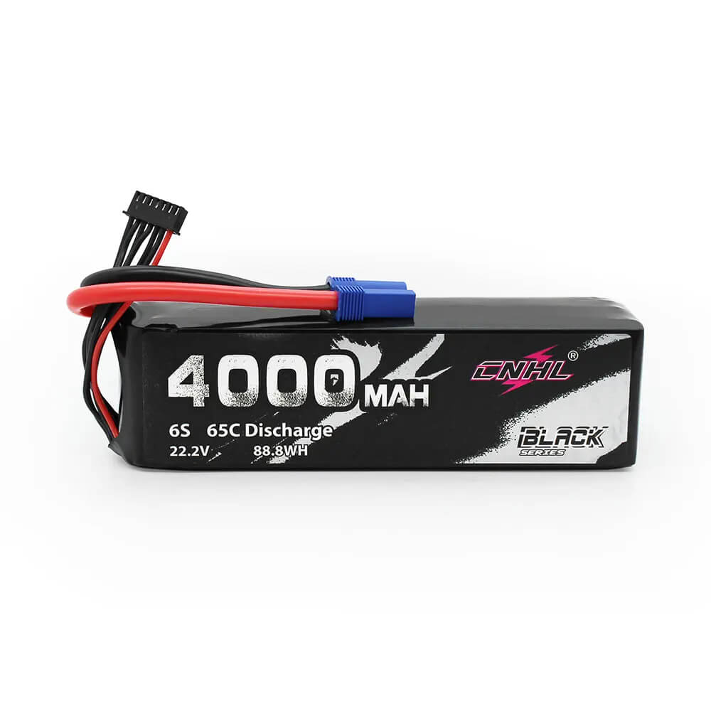 CNHL 4000mAh 6S 22.2V 65C Lipo Battery With EC5 Plug