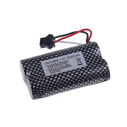 7.4V 5000mah Battery for MN78, MN82, MN128 RC Rock Crawlers