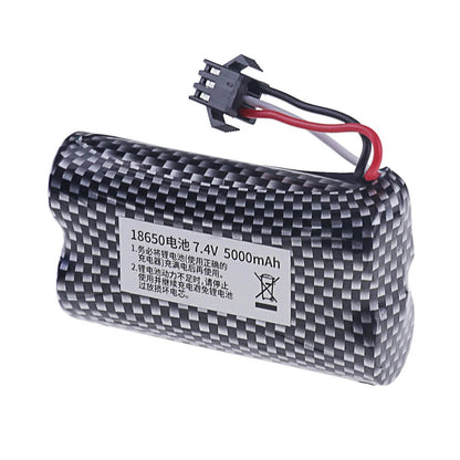 7.4V 5000mah Battery for MN78, MN82, MN128 RC Rock Crawlers