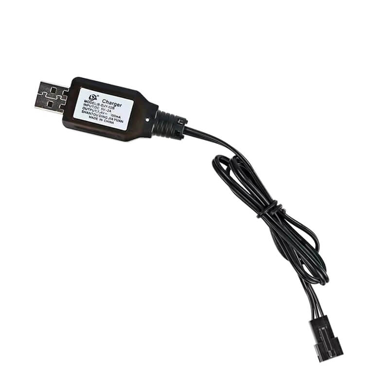 7.4V SM-3P Li-ion Battery USB Charger
