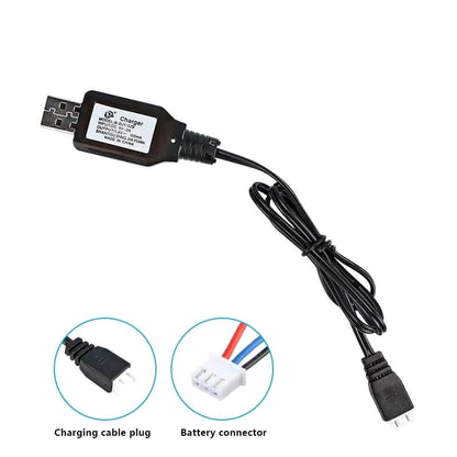 7.4V XH-3P Li-ion Battery USB Charger