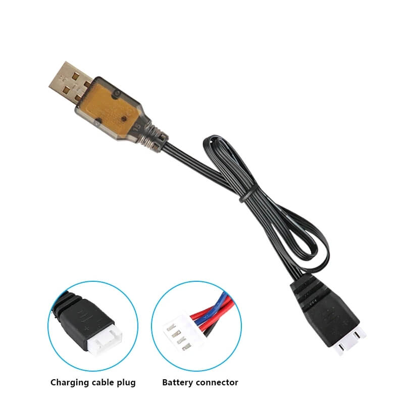 7.4V XH-4P Li-ion Battery USB Charger