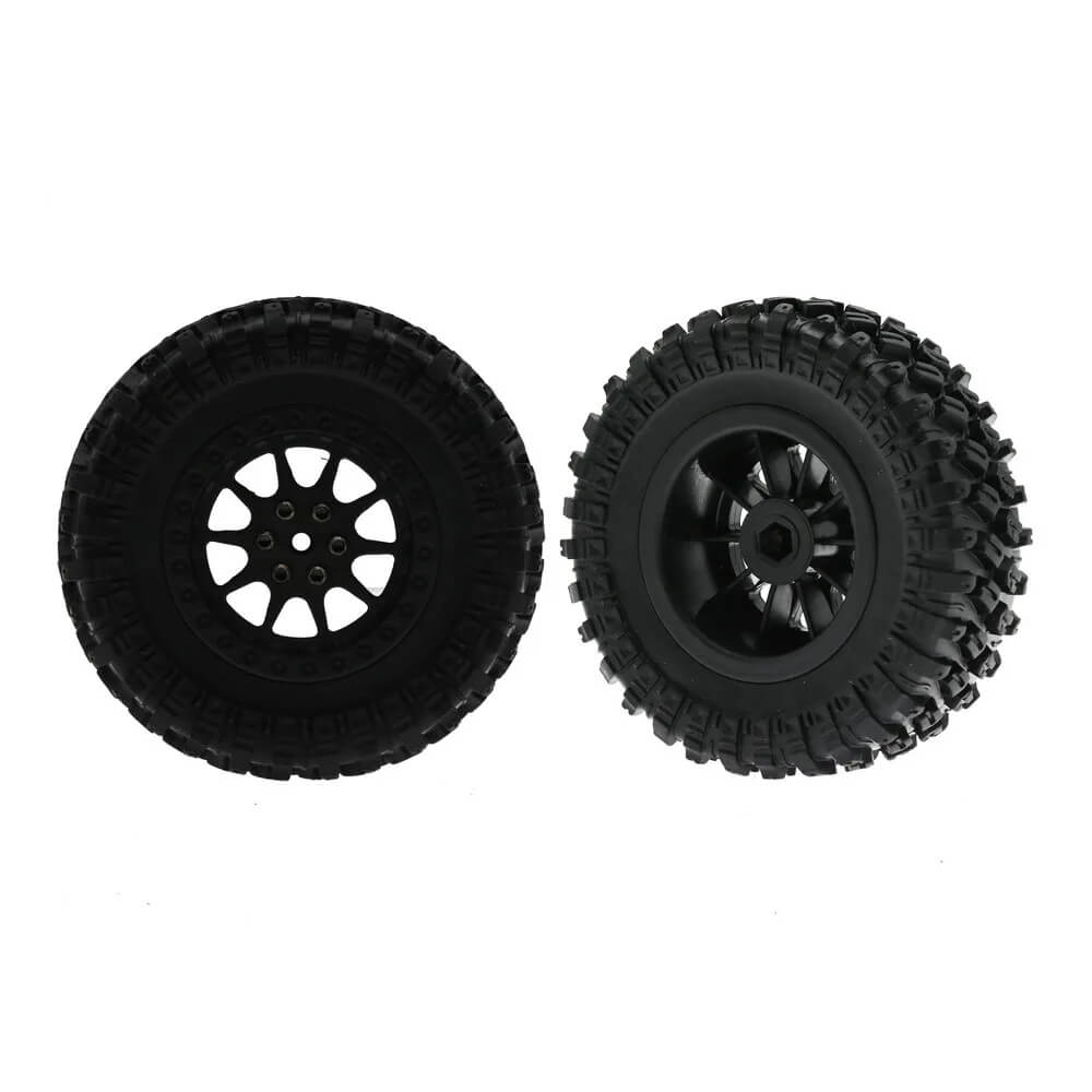 70mm Soft Tire Wheel Set for MN Models 1/12 RC Rock Crawlers