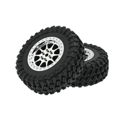 70mm Soft Tire Wheel Set for MN Models 1/12 RC Rock Crawlers