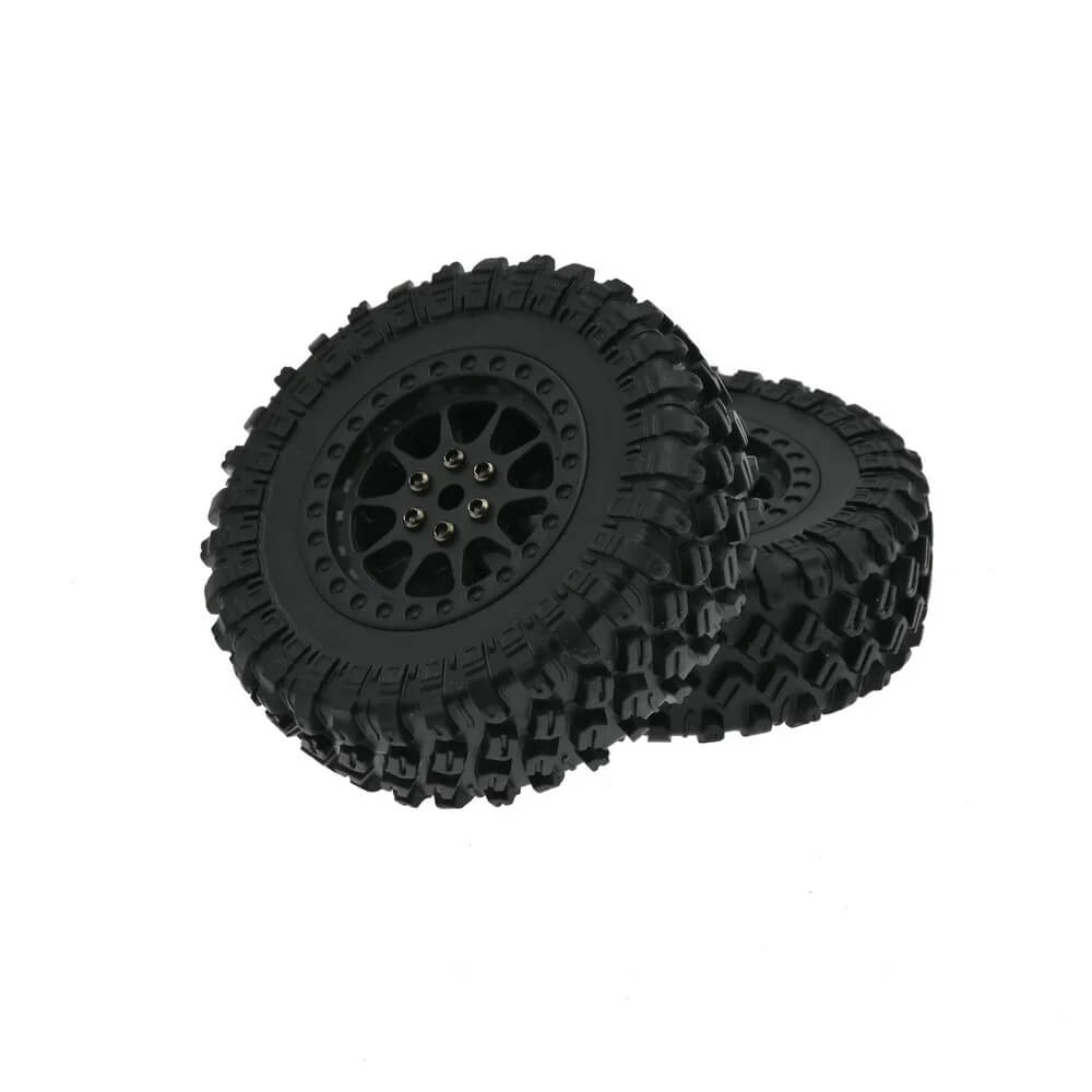 70mm Soft Tire Wheel Set for MN Models 1/12 RC Rock Crawlers