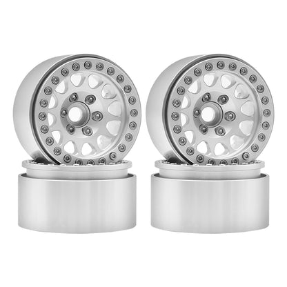 Metal Bead lock 1.9inch Wheel Rims for 1/10 RC Rock Crawler