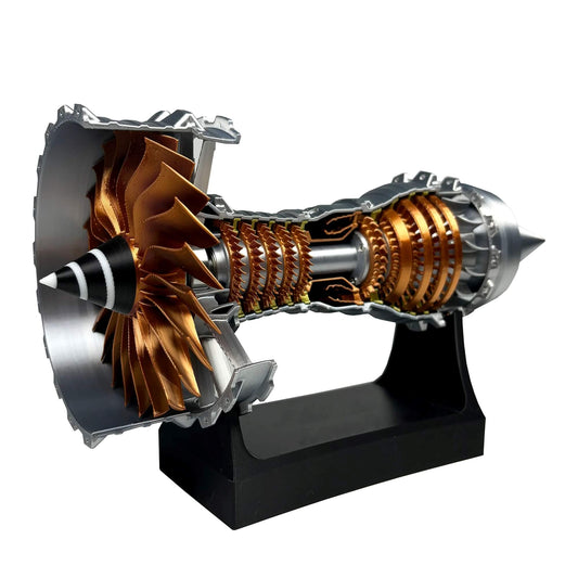 Aircraft Turbofan Engine Model DIY Assembly Kit – A380 TR900