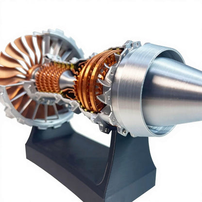 Aircraft Turbofan Engine Model DIY Assembly Kit – A380 TR900