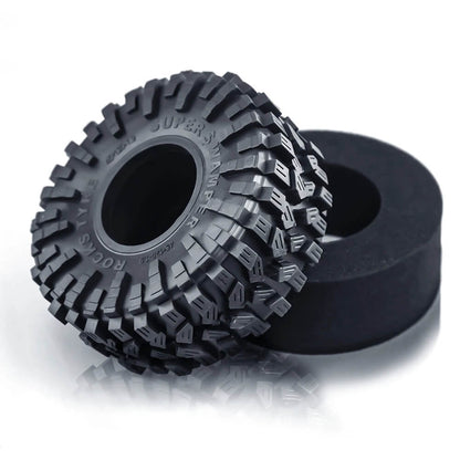 All-Terrain 120mm Tires for 1.9" Wheel Rims for 1/10 RC Rock Crawler