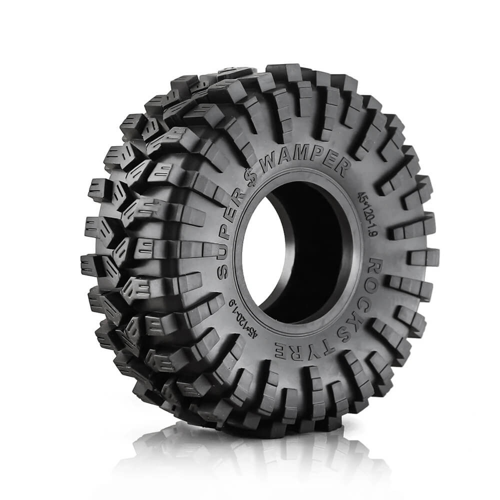 All-Terrain 120mm Tires for 1.9" Wheel Rims for 1/10 RC Rock Crawler