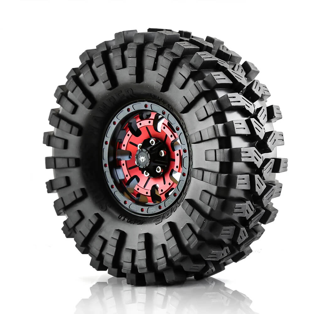 All-Terrain 120mm Tires for 1.9" Wheel Rims for 1/10 RC Rock Crawler