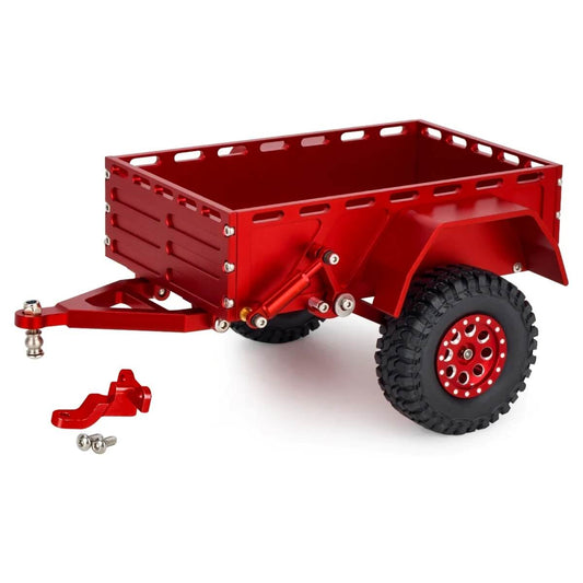 Aluminum Trailer for 1/18 Scale RC Crawlers