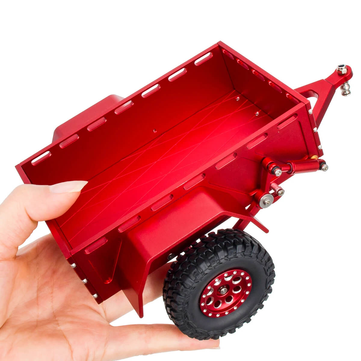 Aluminum Trailer for 1/18 Scale RC Crawlers