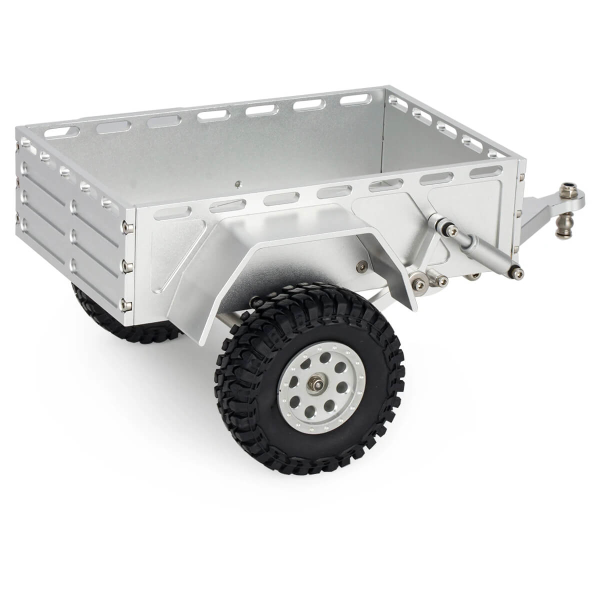 Aluminum Trailer for 1/18 Scale RC Crawlers