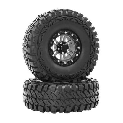 1.9" Beadlock Rim & Tire Set for 1/10 RC Rock Crawler