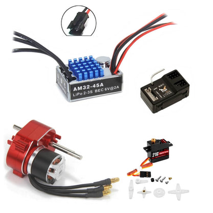 Brushless Conversion Kit for MN78 / MN82 / MN99S / MN168 RC Crawlers