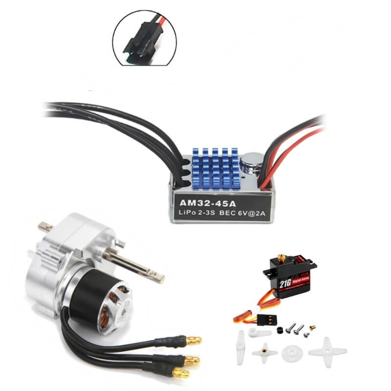 Brushless Conversion Kit for MN78, MN82, MN99S, MN168 & WPL Crawlers