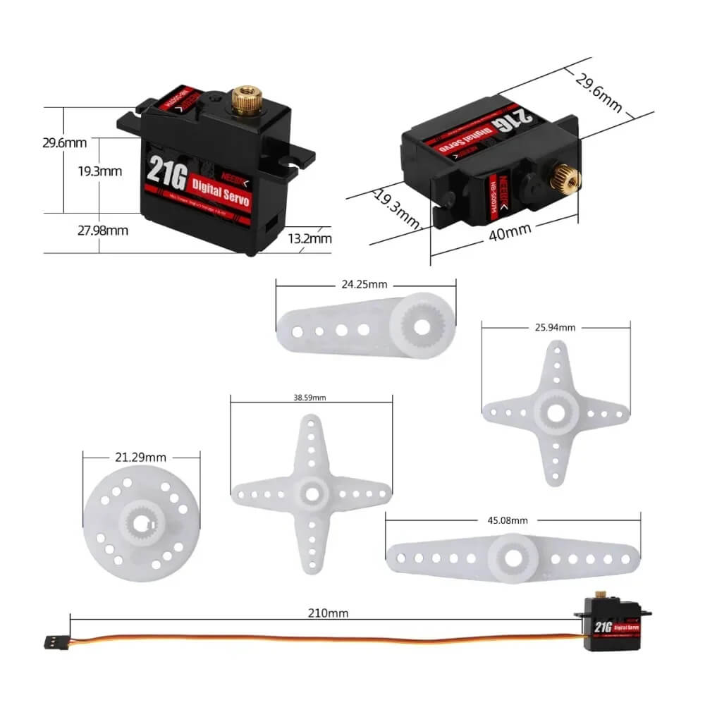 Brushless Conversion Kit for MN78 / MN82 / MN99S / MN168 RC Crawlers
