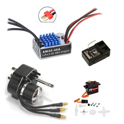 Brushless Conversion Kit for MN78 / MN82 / MN99S / MN168 RC Crawlers