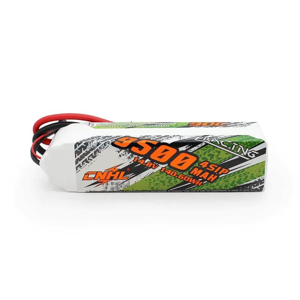 CNHL 9500mAh 4S 14.8V 90C Lipo Battery With EC5 Plug