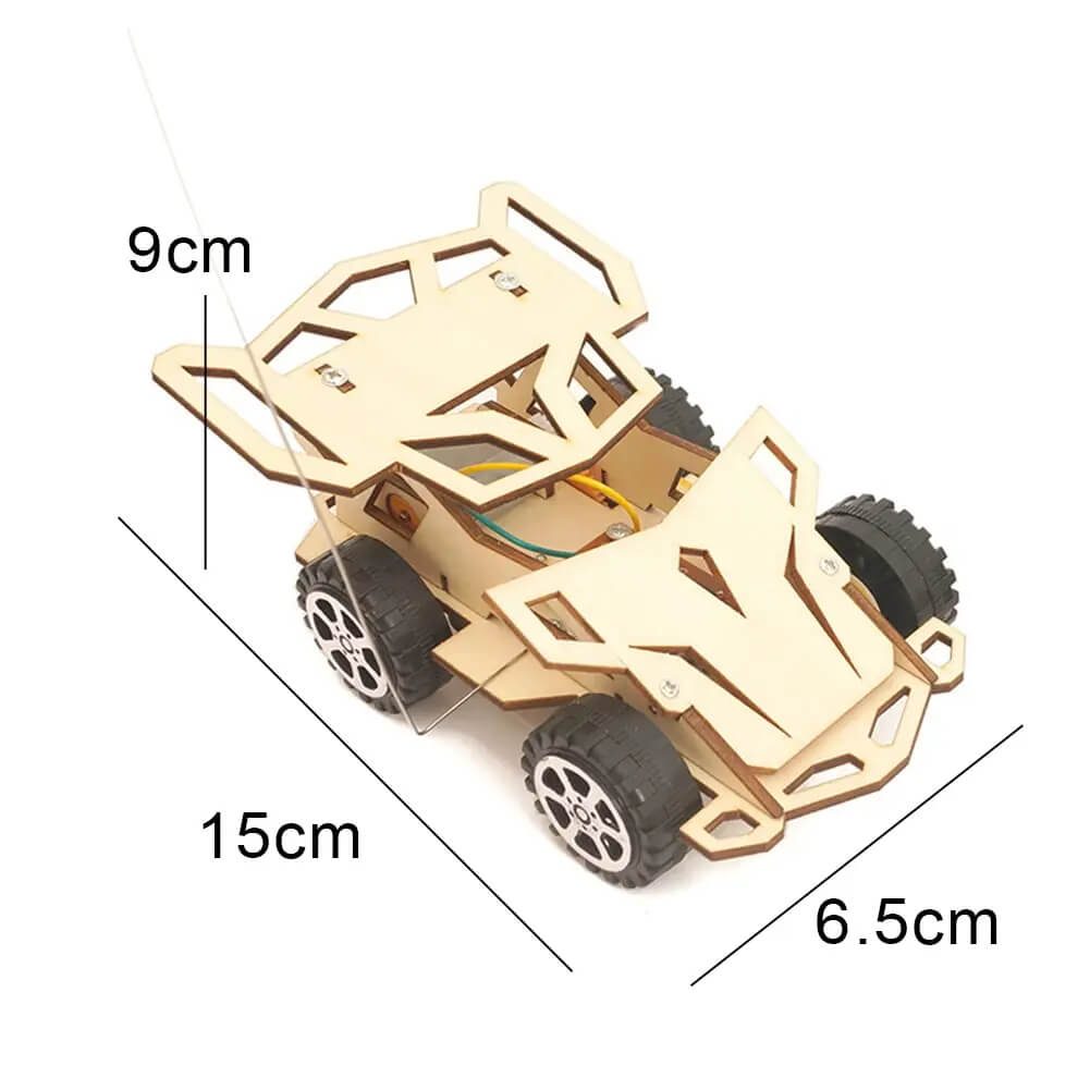 DIY Wooden Remote Control Toy Car Model kit