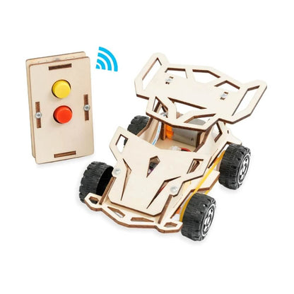 DIY Wooden Remote Control Toy Car Model kit