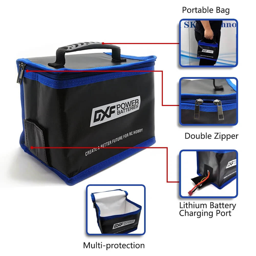 DXF LiPo Safe Explosion-proof Battery Bag