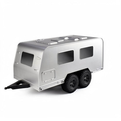 Dual Axle Caravan RV Trailer for 1/18 RC Crawlers