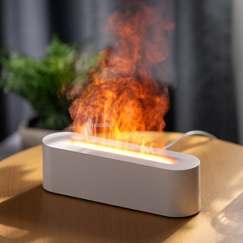 KINSCOTER Essential Oil Aroma Flame Diffuser Humidifier – The Joy Box