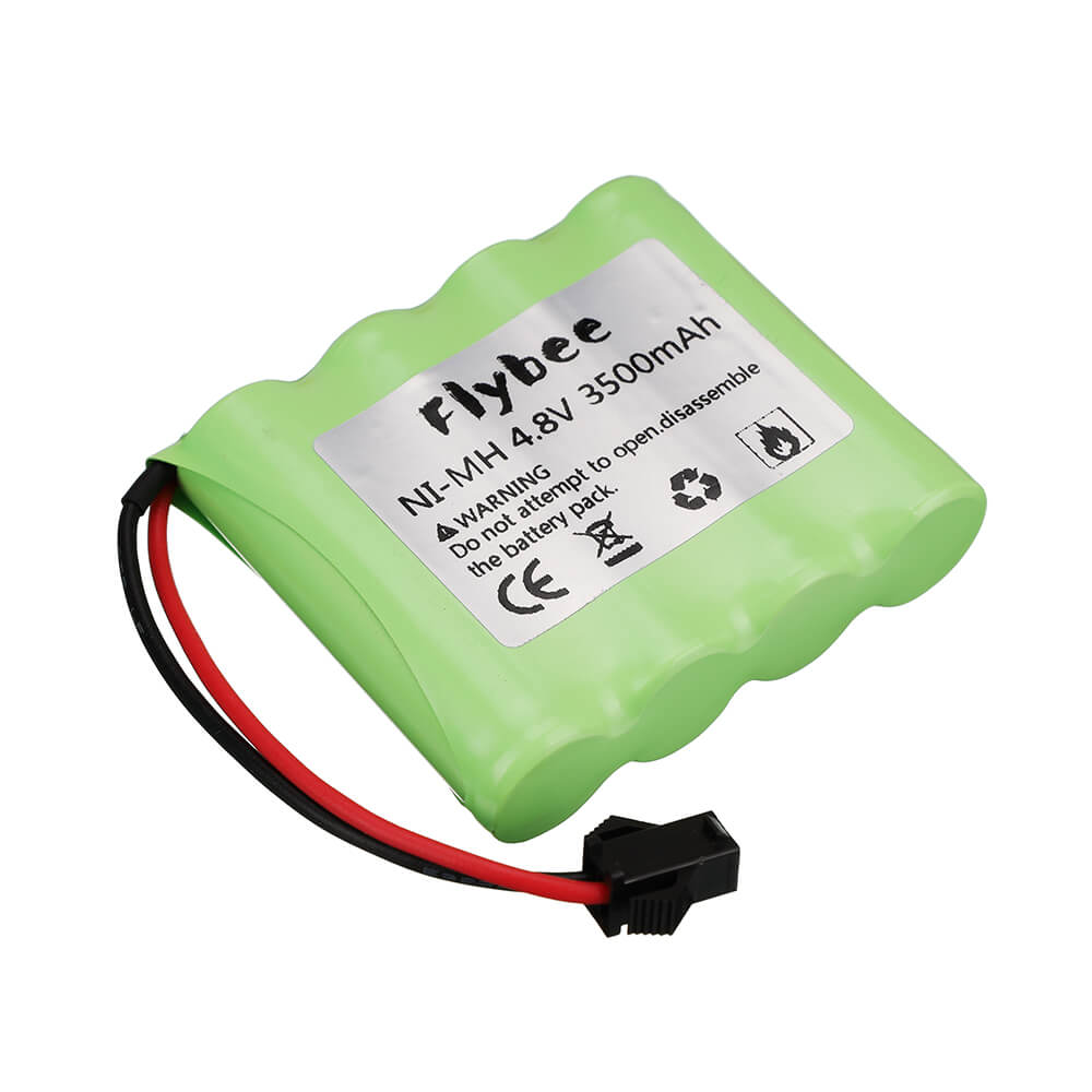 Flybee 3500mAh 4.8V Rechargeable NiMH Battery Pack