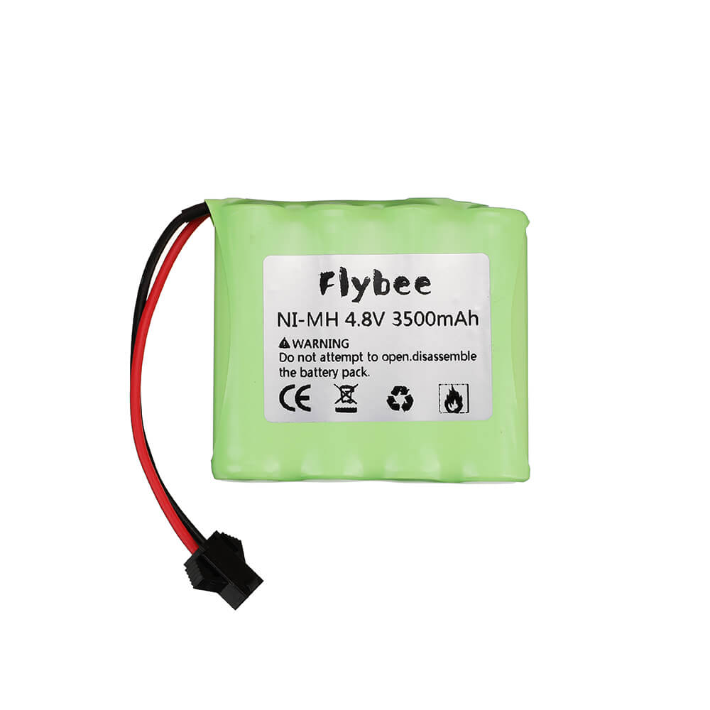 Flybee 3500mAh 4.8V Rechargeable NiMH Battery Pack